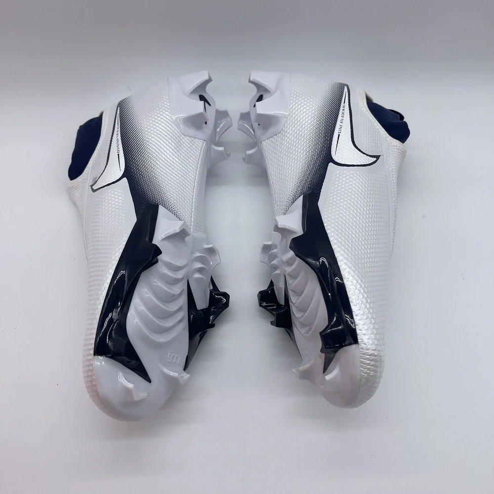 Nike Vapor Edge Pro 360 Mens Size 14 Football Cleats AO8277-106 White/Navy Shoes